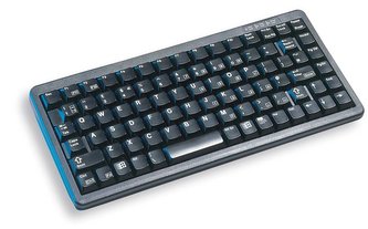 Klávesnice Cherry G84-4100LCMDE-2, KEY, USB&PS/2, černá, 86 kláves, DE