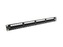Solarix Patch panel  24 x RJ45 CAT6 UTP 350 MHz černý 1U