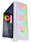 BitFenix skříň Nova Mesh TG / ATX / 4x120mm / USB 3.0 / ARGB / tvrzené sklo / bílá