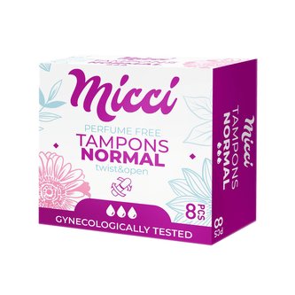 Micci tampony NORMAL 8 ks