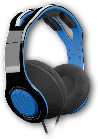 GIOTECK herní headset TX-30/ multiplatforma/ černomodrý
