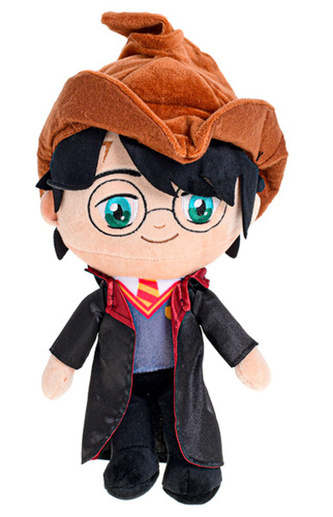 Harry Potter plyšový 31cm stojící v klobouku 0m+ na kartě