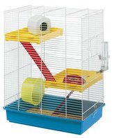 FER klec HL HAMSTER TRIS bila 46x29x58cm