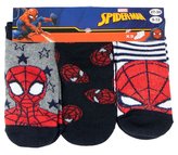SADA 3 KS PONOŽKY SPIDERMAN - velikost 23-26