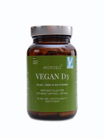 Nordbo - Vegan D3 90 kapslí
