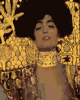 Malování podle čísel - JUDITA (G. KLIMT) - 80x100 cm, vypnuté plátno na rám