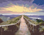 Malování podle čísel - STEZKA NA VYHLÍDKU - 80x100 cm, bez rámu a bez vypnutí plátna