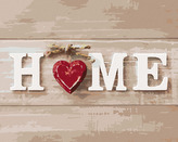 Malování podle čísel - DEKORACE HOME - 80x100 cm, vypnuté plátno na rám