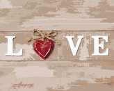 Malování podle čísel - DEKORACE LOVE - 80x100 cm, vypnuté plátno na rám