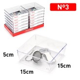 Kuchyňský organizér číslo 3; 15x15x5cm; plast