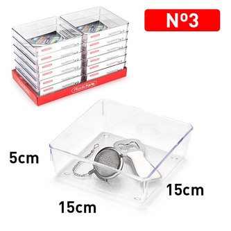 Kuchyňský organizér číslo 3; 15x15x5cm; plast