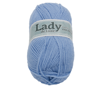 Příze LADY de Luxe - modrošedá - 100g / 238 m