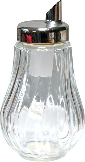 Cukřenka CLASSIC dávkovací; 14x7 cm; sklo