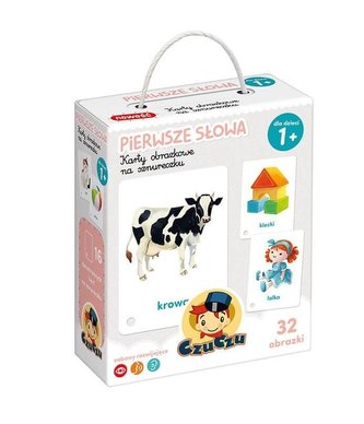 Karty obrazkowe na sznureczku Pierwsze słowa