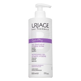 Uriage Osvěžující mycí gel na intimní hygienu Gyn Phy (Refreshing Gel Intimate Hygiene) Objem 500 ml woman
