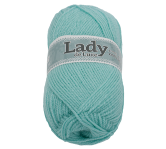 Příze LADY de Luxe - světle tyrkysová - 100g / 238 m