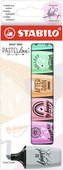 Zvýrazňovače "Boss Mini Pastellove", sada, 6 barev, 2-5 mm, STABILO 07/06-29