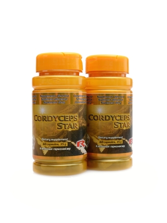 STARLIFE - CORDYCEPS STAR 60 kapslí 1+1 AKCE