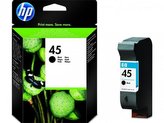 Inkoust HP Ink No 45 černá velká, 51645AE
