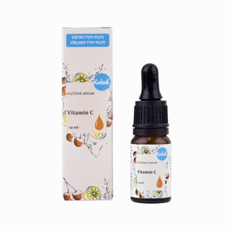 Kvitok Pleťové sérum - Vitamin C (10 ml) - anti-aging účinky Kvitok Pleťové sérum - Vitamin C (10 ml) - anti-aging účinky