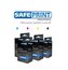 Inkoust Safeprint PGI-525BK + CLI-526 MultiPack kompatibilní černý+4barvy pro Canon