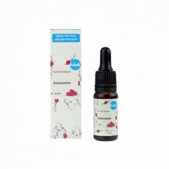 Kvitok Pleťové sérum - Astaxantin (10 ml) - chrání před vnějšími vlivy Kvitok Pleťové sérum - Astaxantin (10 ml) - chrání před vnějšími vlivy