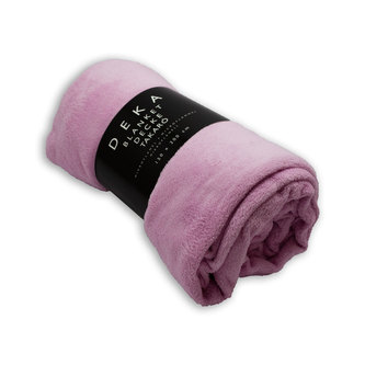 Mikroflanelová deka, 150x200 cm, Růžová