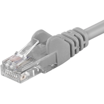 Patch kabel UTP cat 5e, 50m - šedý