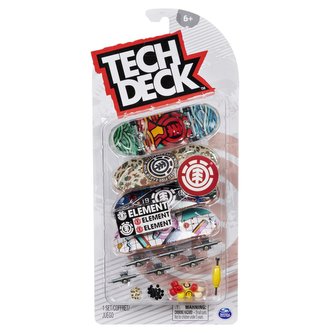 TECH DECK FINGERBOARD ČTYŘBALENÍ