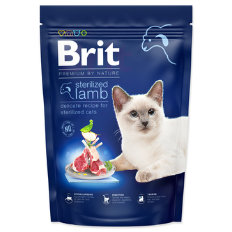 Brit Premium by Nature Cat Sterilized Lamb  800 g