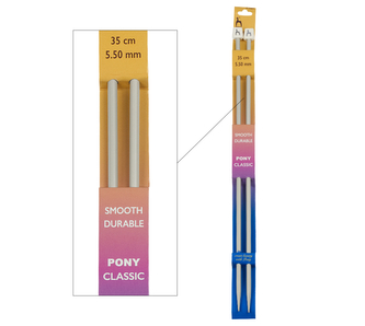 Jehlice dlouhé - 5,5 mm / 35 cm délka - 5,5 mm / 35 cm délka