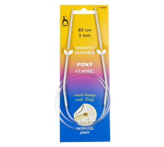 Jehlice kruhová - 3 mm / 80 cm délka - 3 mm / 80 cm délka