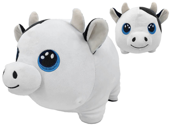 Kráva plyšová 38cm spandex 0m+ v sáčku