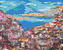 Malování podle čísel - NEAPOL - 40x50 cm, vypnuté plátno na rám
