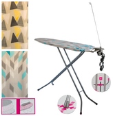 Žehlící prkno 120x38cm se zásuvkou 220V