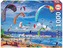 Puzzle 1000 dílků - Kitesurfing