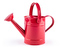 Kropící konev - červená, kov