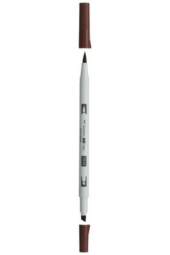Tombow Oboustranný štětcový lihový fix ABT PRO - wineberry