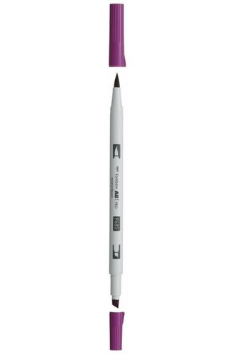 Tombow Oboustranný štětcový lihový fix ABT PRO - deep magenta