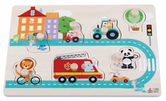 Dřevěné puzzle ulice E01.060.1.1