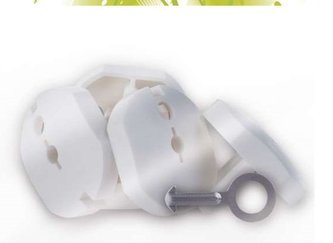 bezpečnostní ochrana do zásuvek s klíčkem (5 ks v balení) A9000