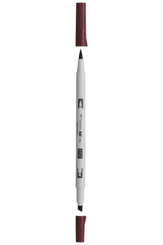 Tombow Oboustranný štětcový lihový fix ABT PRO - port red