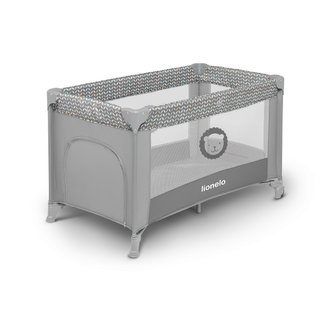 Cestovní postýlka Adriaa - STEFI_Grey concrete multicolor