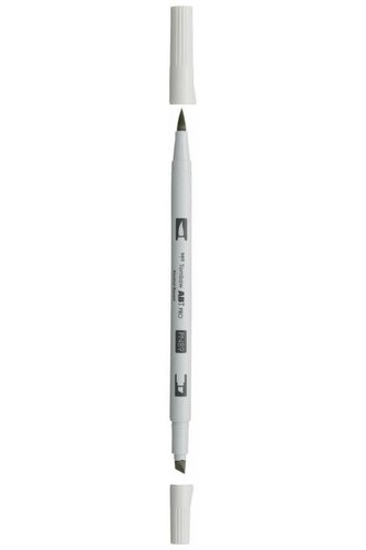 Tombow Oboustranný štětcový lihový fix ABT PRO - warm gray 1
