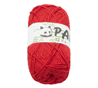 Příze PANDA bambus s elastanem - tmavě červená - 50g / 110 m