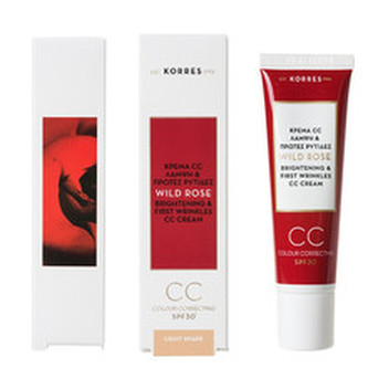 Korres CC krém SPF 30 Wild Rose Light (CC Cream) 30 ml woman