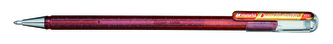 Pero gelové Pentel Hybrid Dual Metallic K110 - oranžová/žlutá 1mm Pero gelové Pentel Hybrid Dual Metallic K110 - oranžová/žlutá 1mm