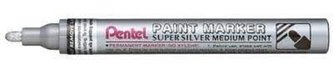 Popisovač Pentel Paint Marker MMP10 lakový - stříbrný 2-4 mm Popisovač Pentel Paint Marker MMP10 lakový - stříbrný 2-4 mm
