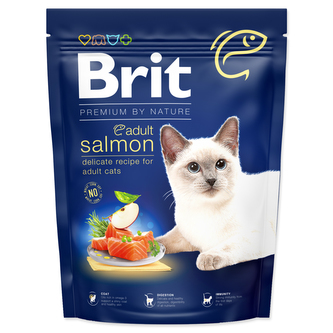 Brit Premium by Nature Cat Adult Salmon 300 g