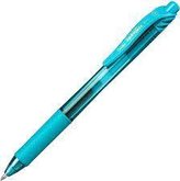 Gelové pero "EnerGelX BL107", tyrkysová, 0,35 mm, s víčkem, PENTEL BL107-S3X